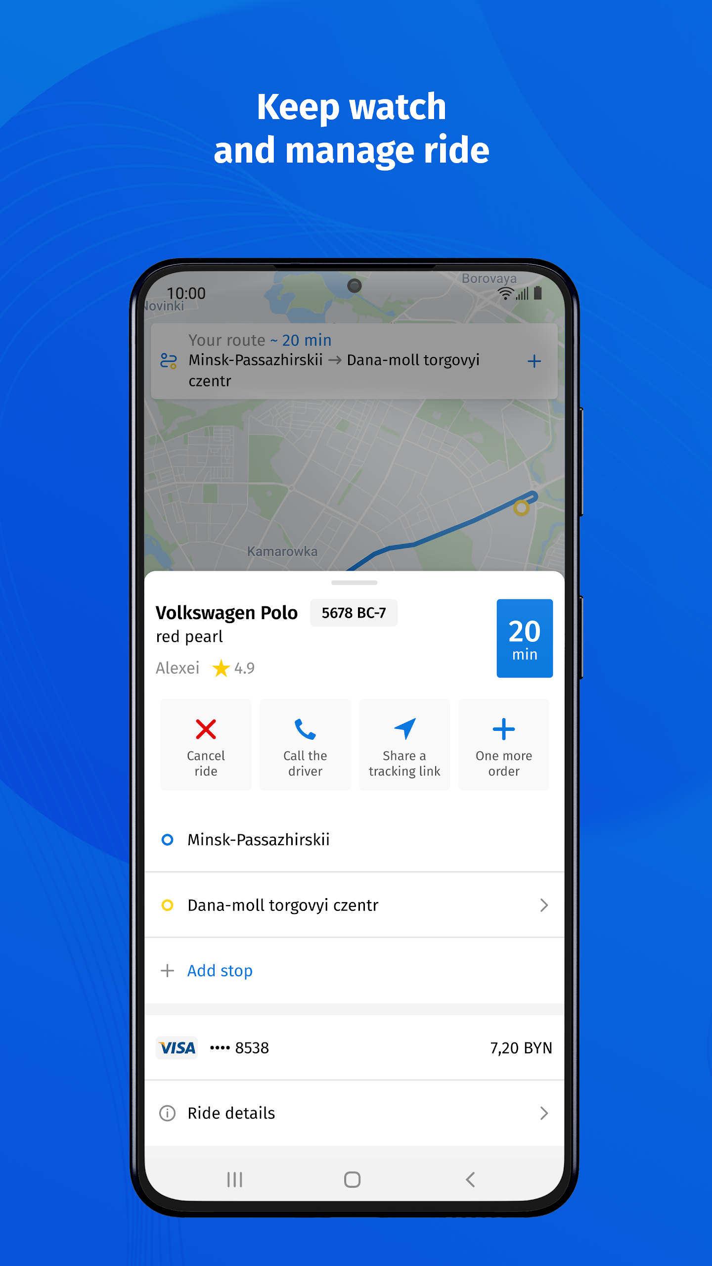 Taxi 135 Online taxi booking Screenshot7