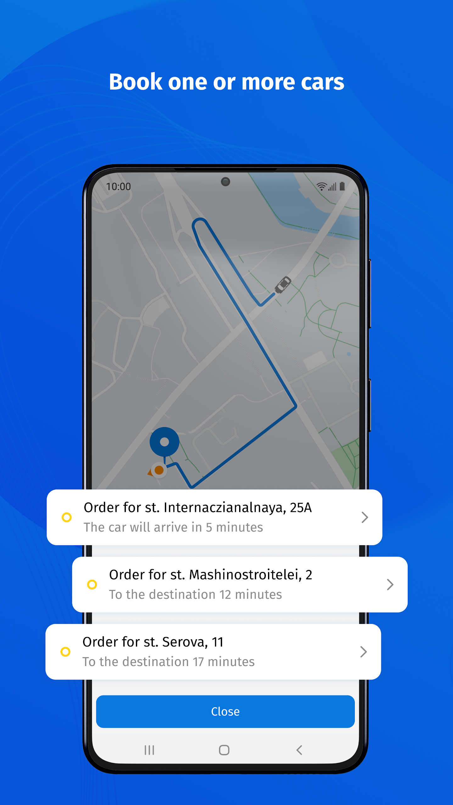 Taxi 135 Online taxi booking Screenshot6