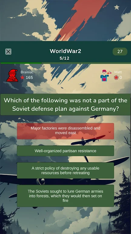 World War 2 Knowledge Quiz Screenshot3