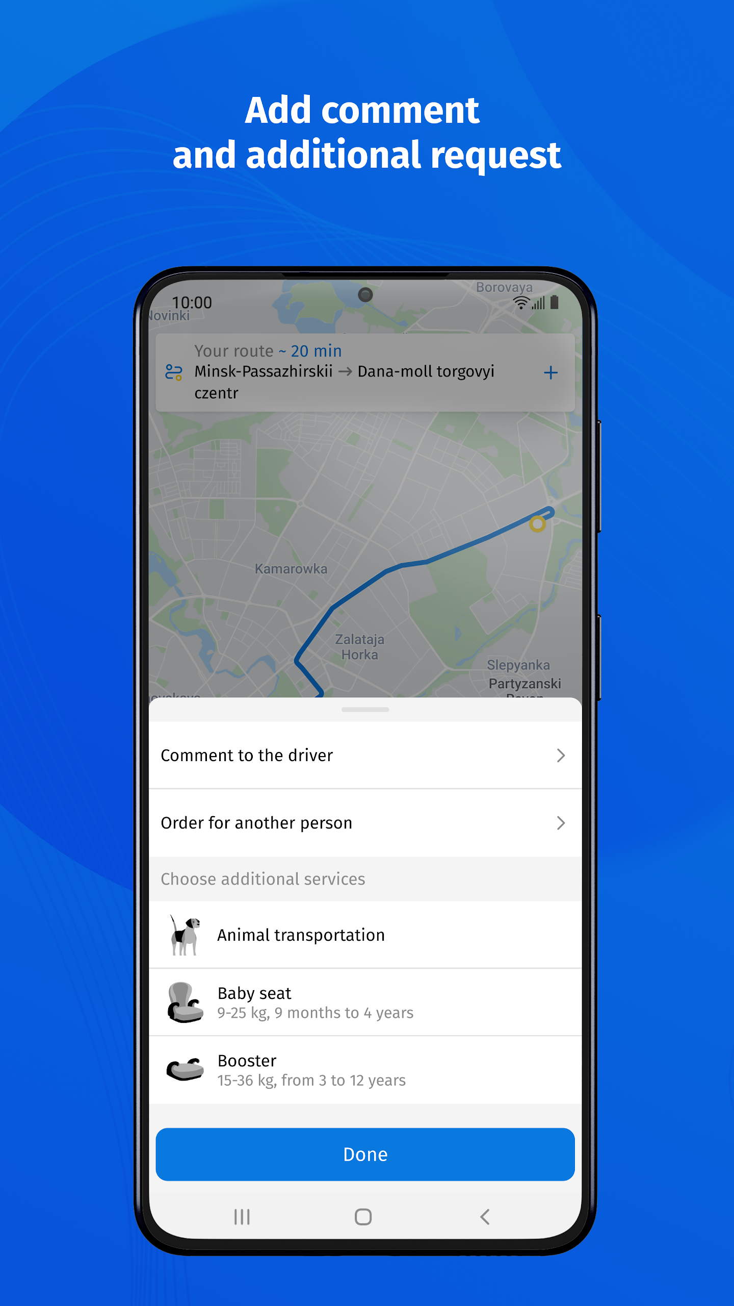 Taxi 135 Online taxi booking Screenshot5