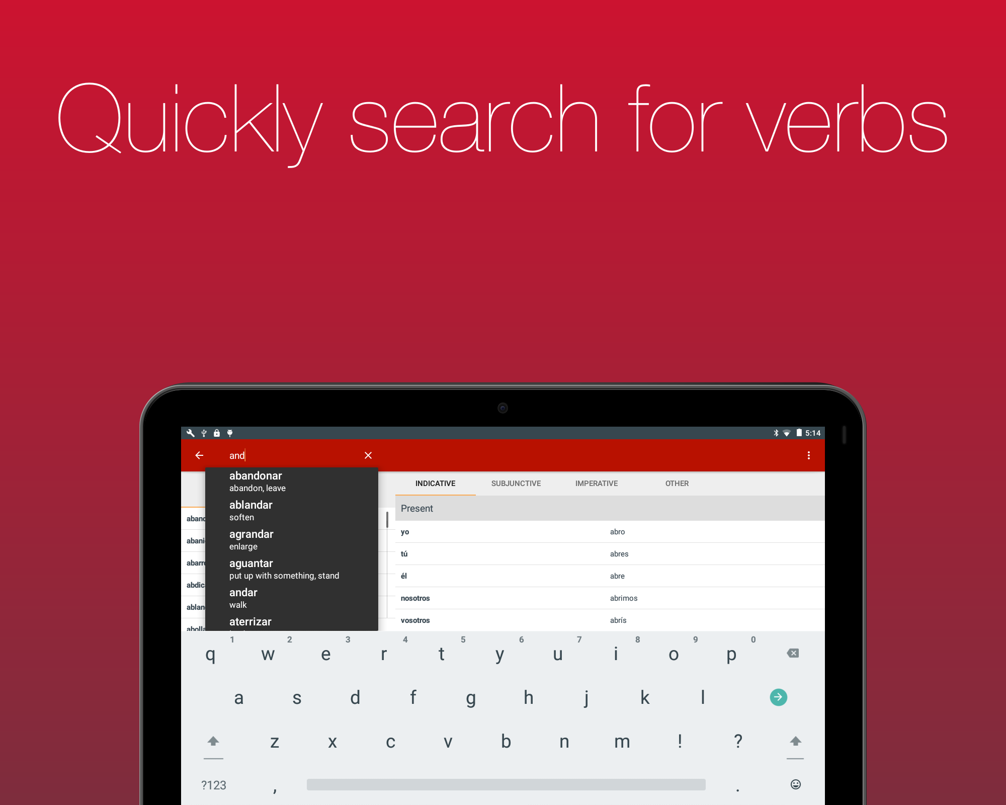 Spanish Verb Conjugator Screenshot14
