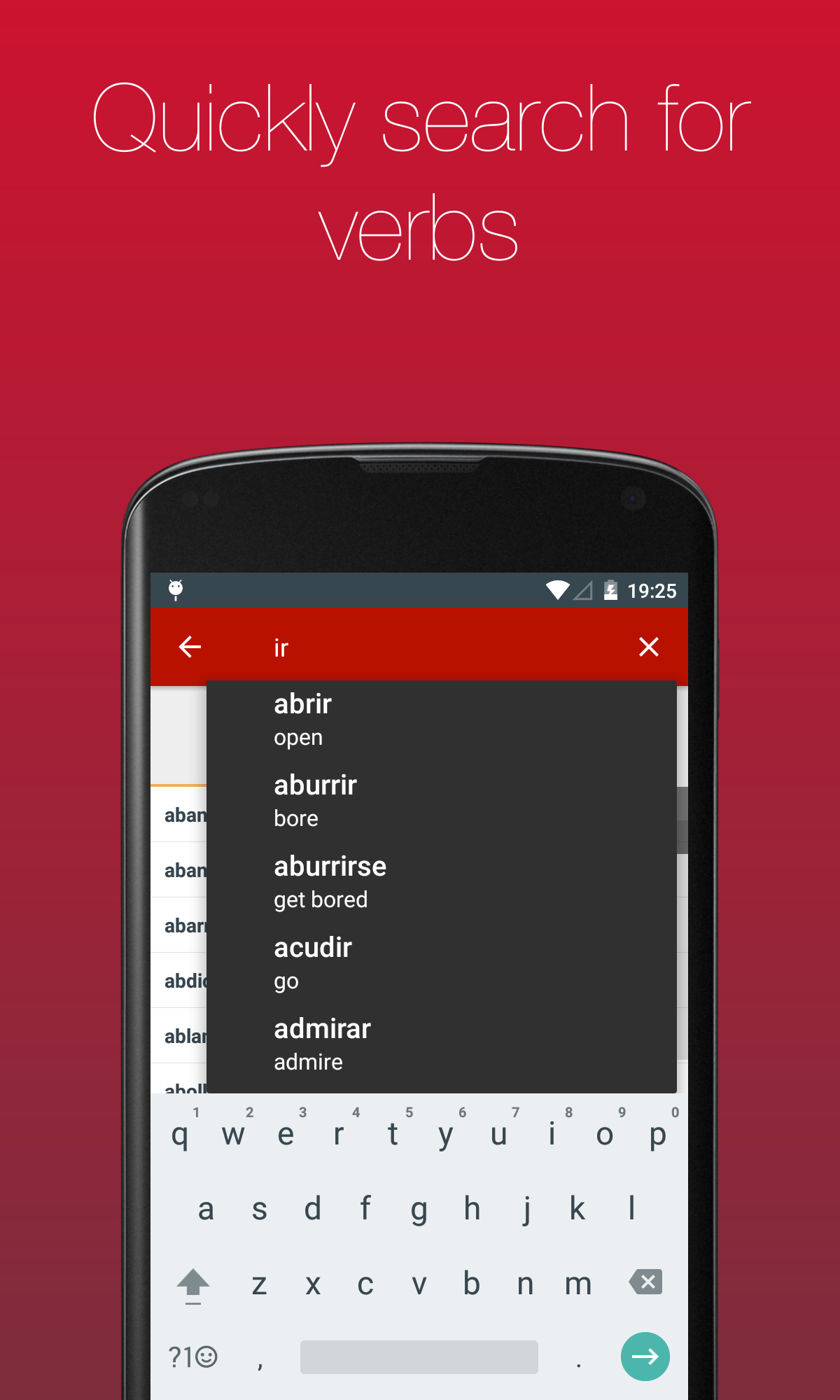 Spanish Verb Conjugator Screenshot2