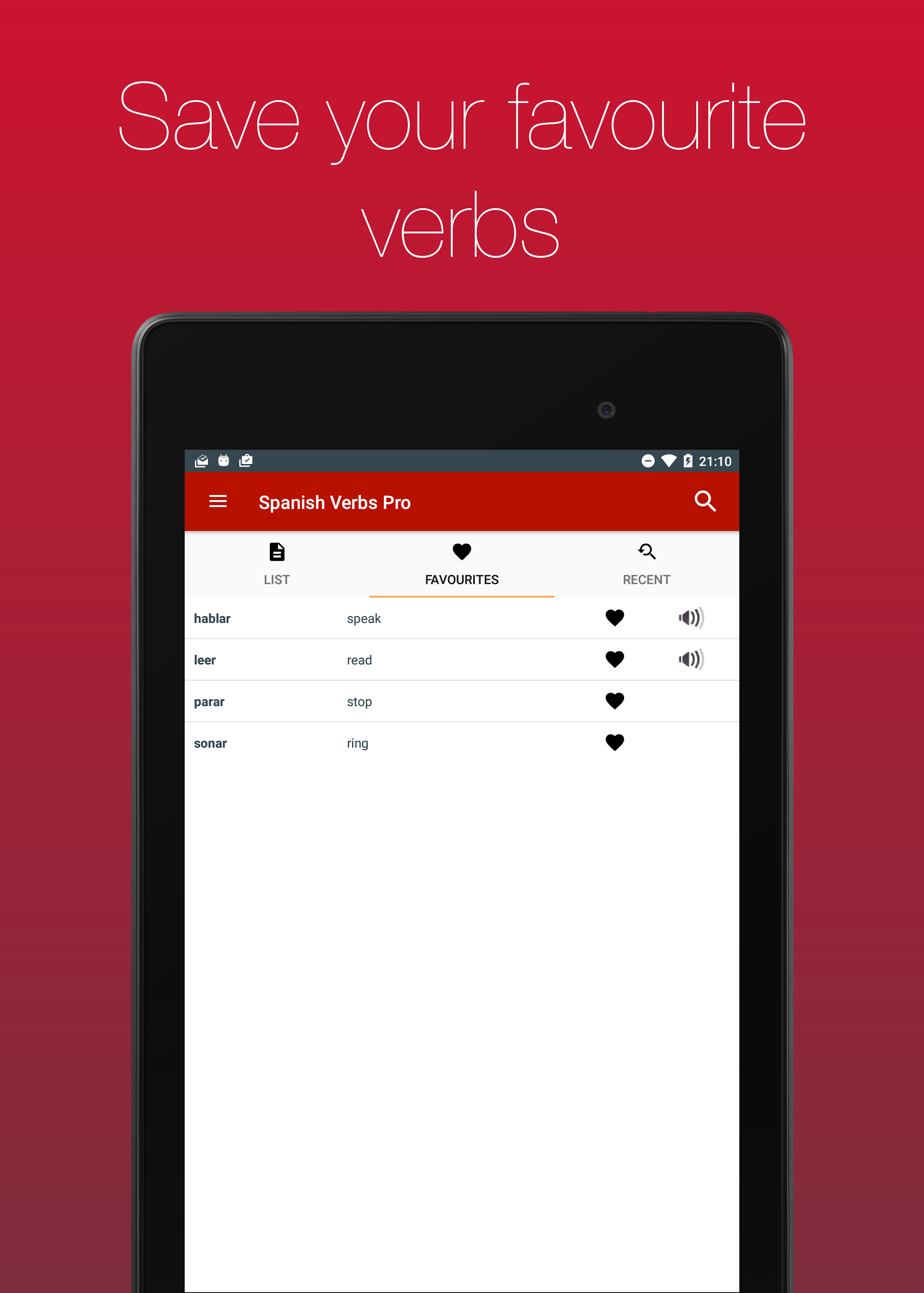 Spanish Verb Conjugator Screenshot11