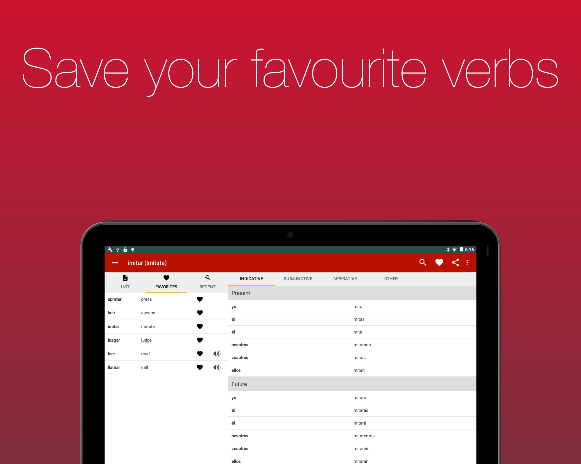 Spanish Verb Conjugator Screenshot17