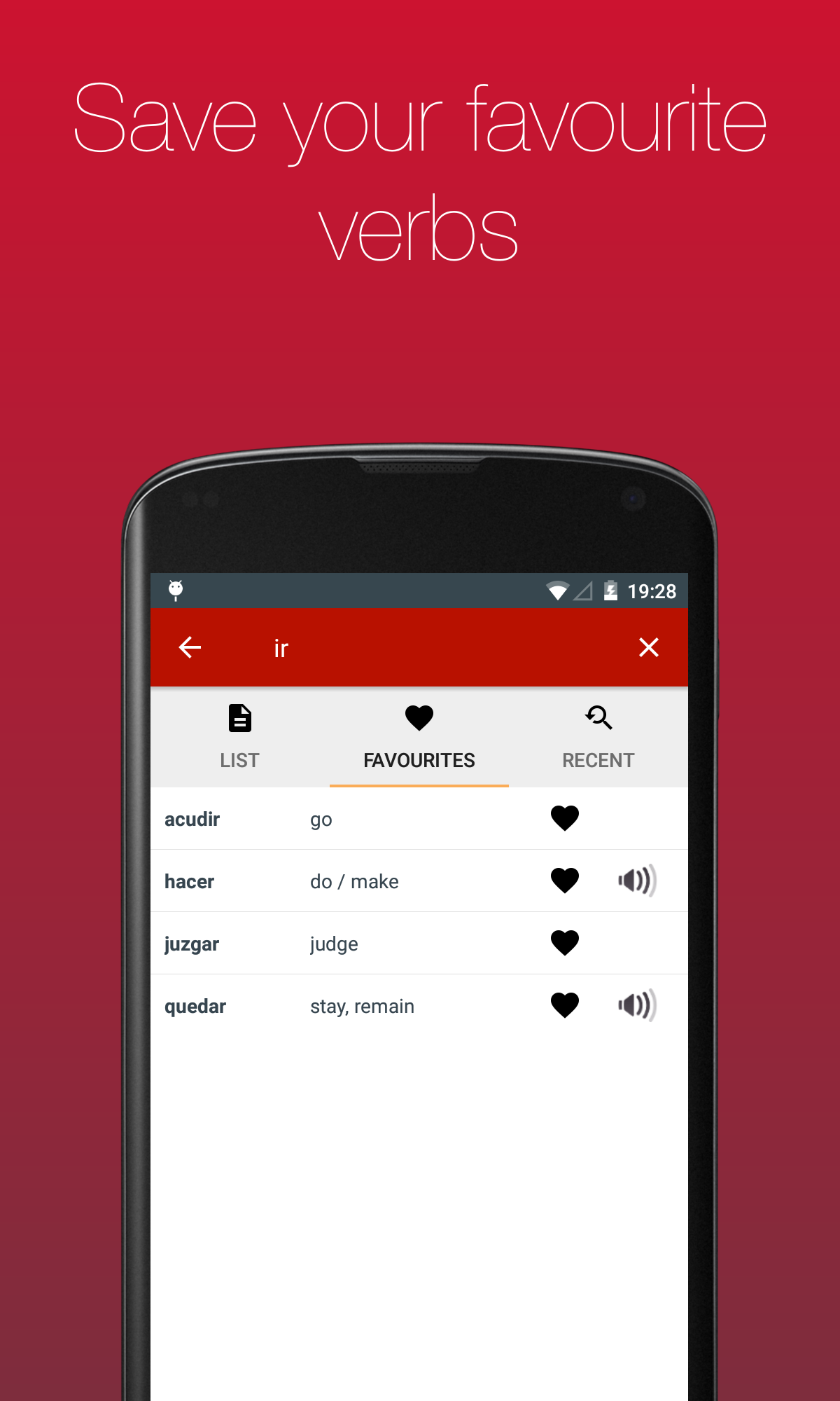 Spanish Verb Conjugator Screenshot5