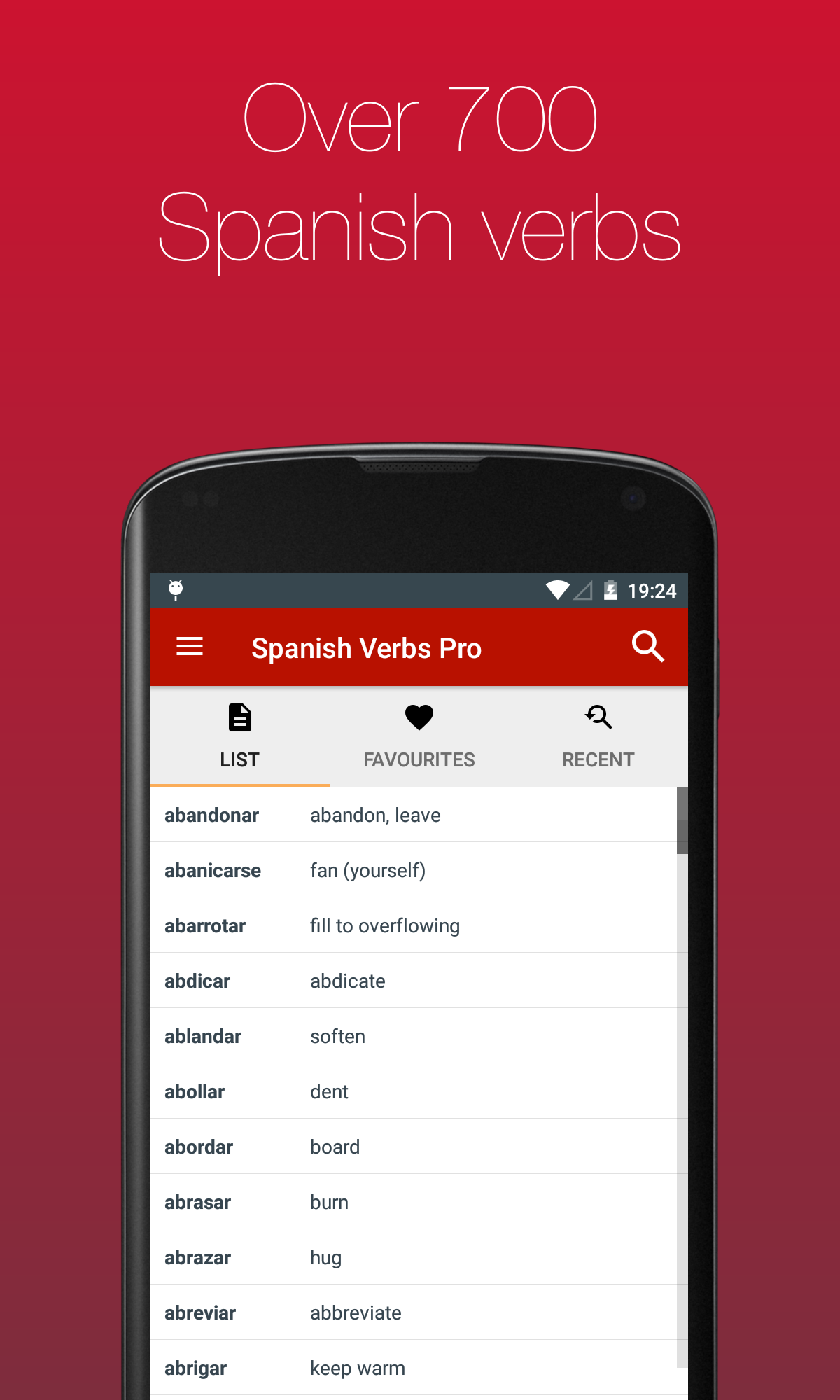 Spanish Verb Conjugator Screenshot1