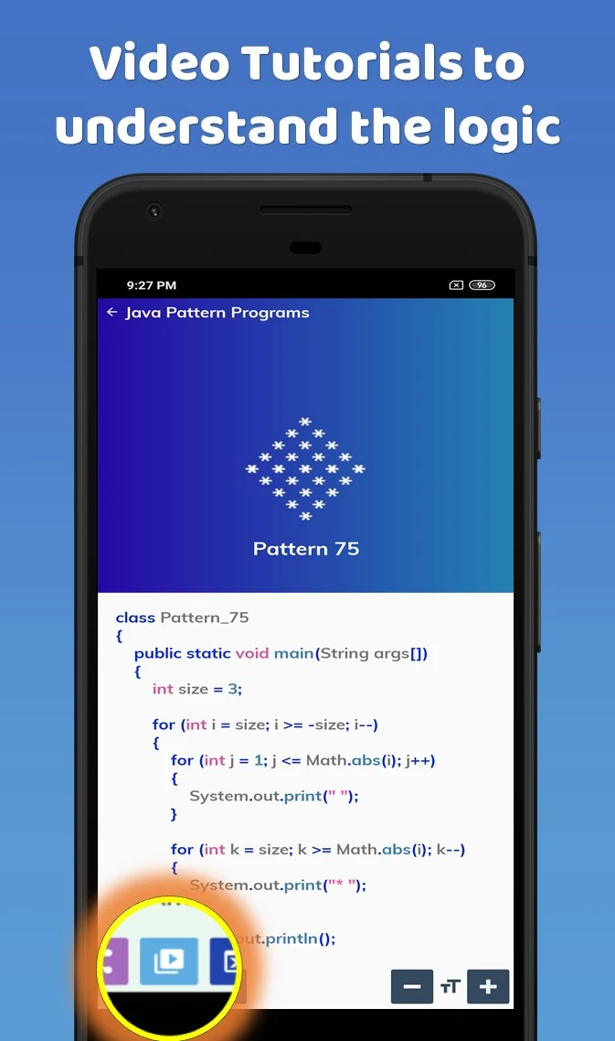 Pattern Programs for Java Screenshot3