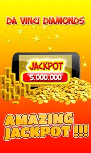 Da Vinci Diamonds Slots Screenshot3