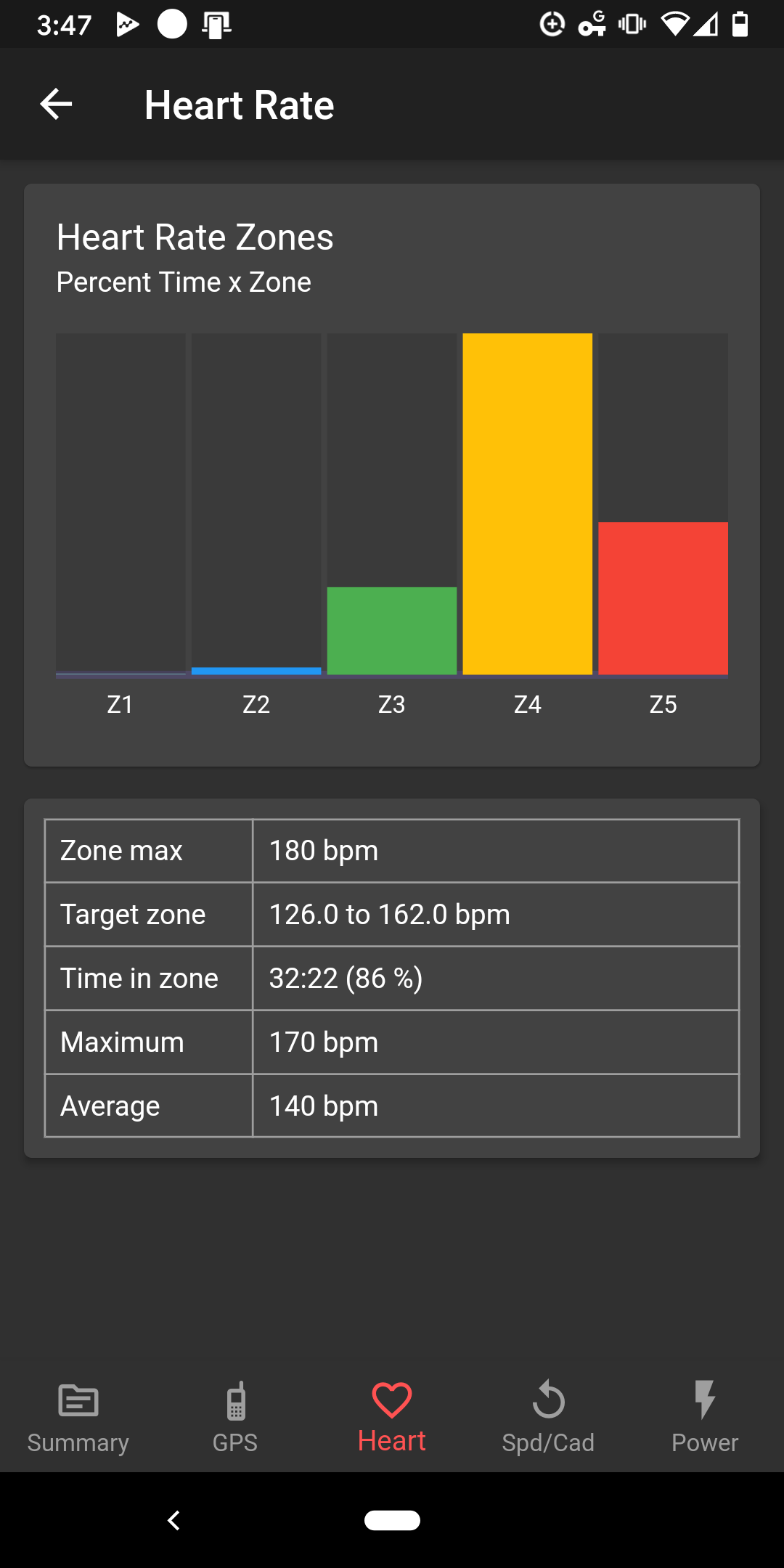 SuperCycle Bike Computer Screenshot3