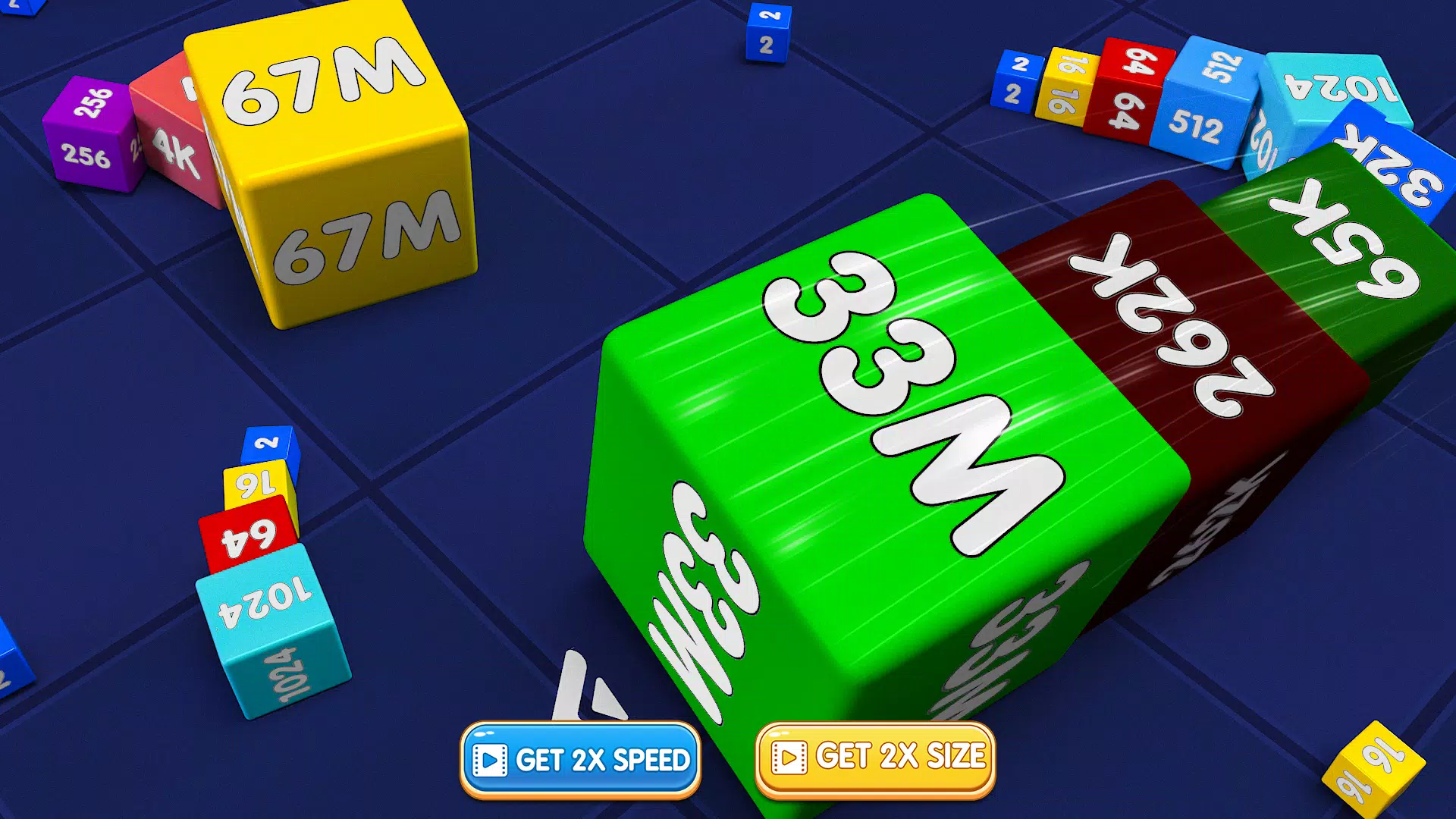 Worms Snake Clash 3D Game Screenshot6