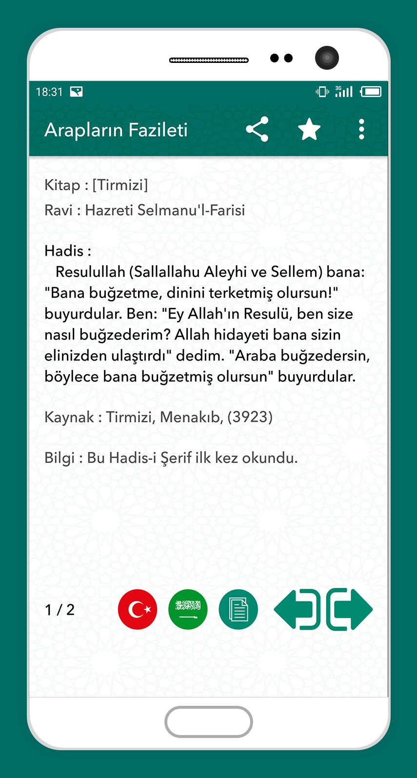 Hadisi Şerif (Kütüb-i Sitte) Screenshot4