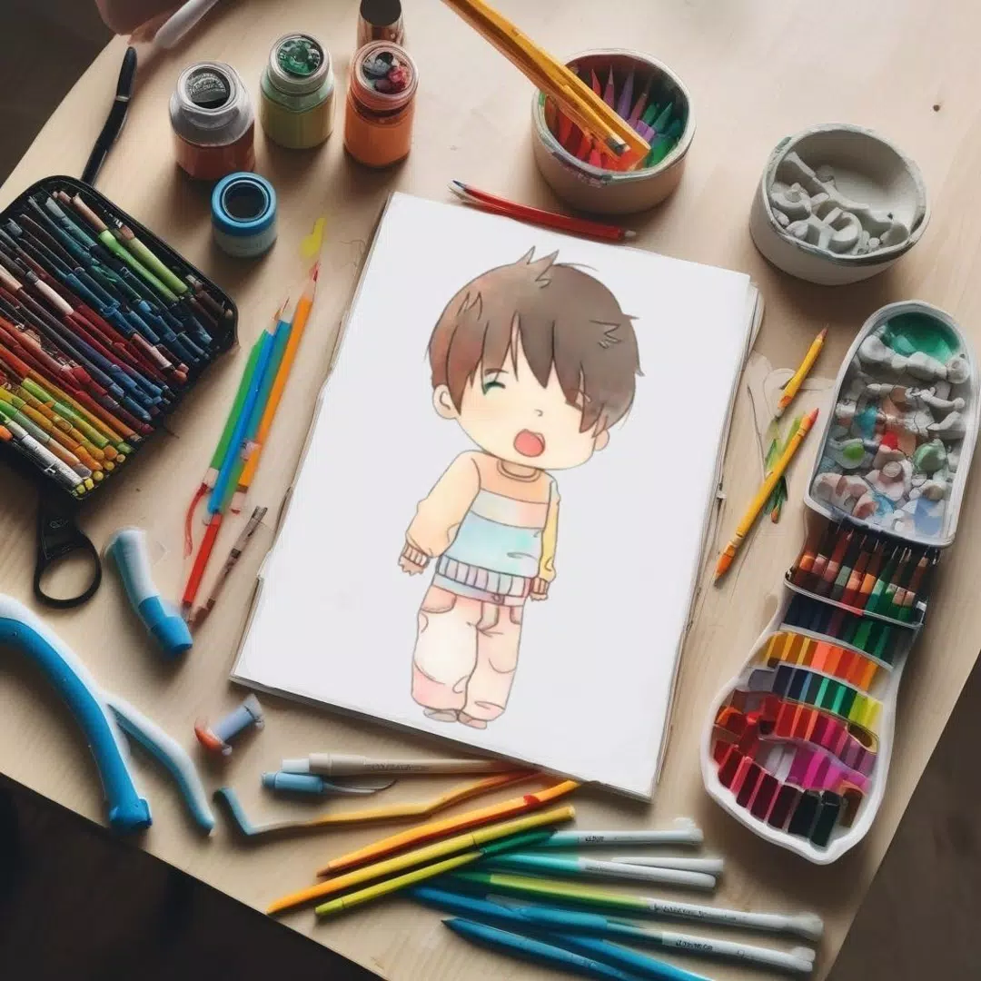 Coloring Chibi Oppa Screenshot4