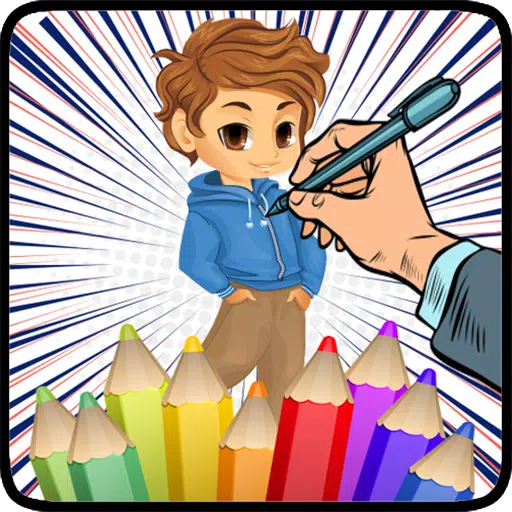 Coloring Chibi Oppa Screenshot1