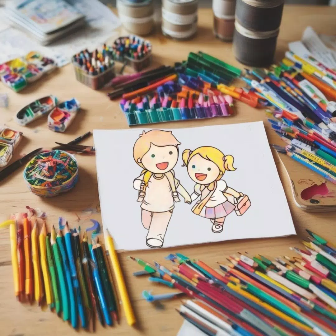 Coloring Chibi Oppa Screenshot5