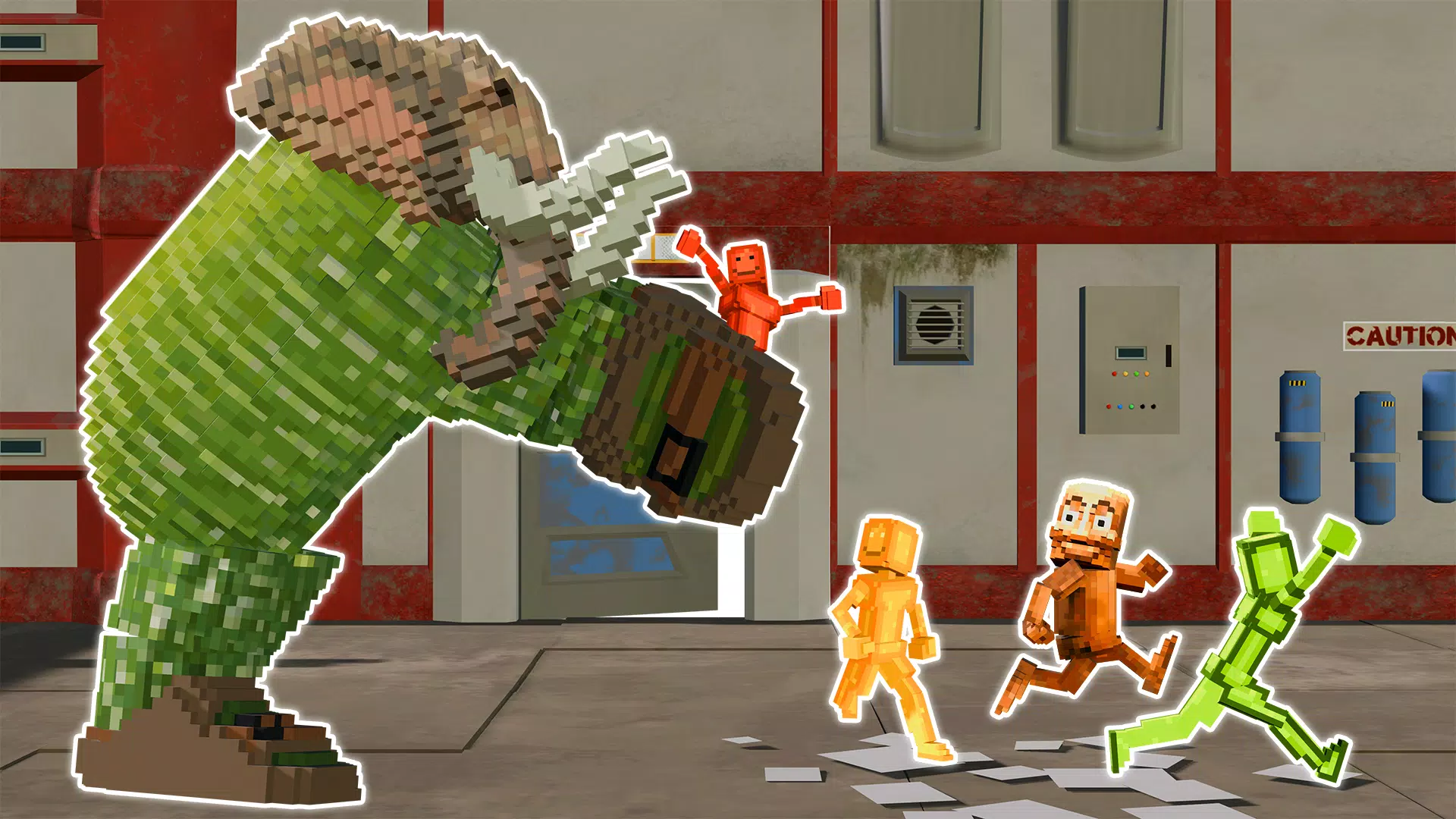 Extreme Ragdoll: Magic School Screenshot1