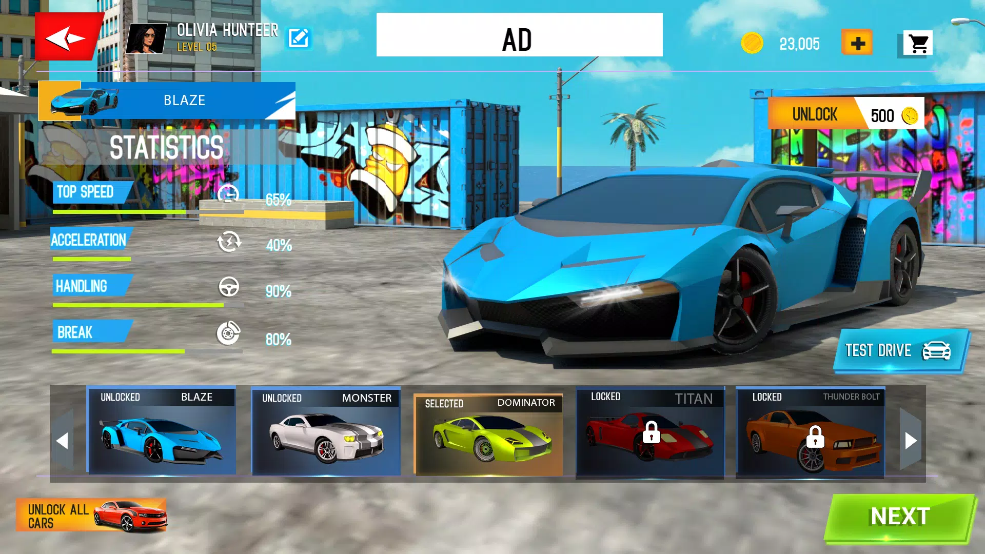 Extreme Car Drifting Mega Ramp Screenshot3