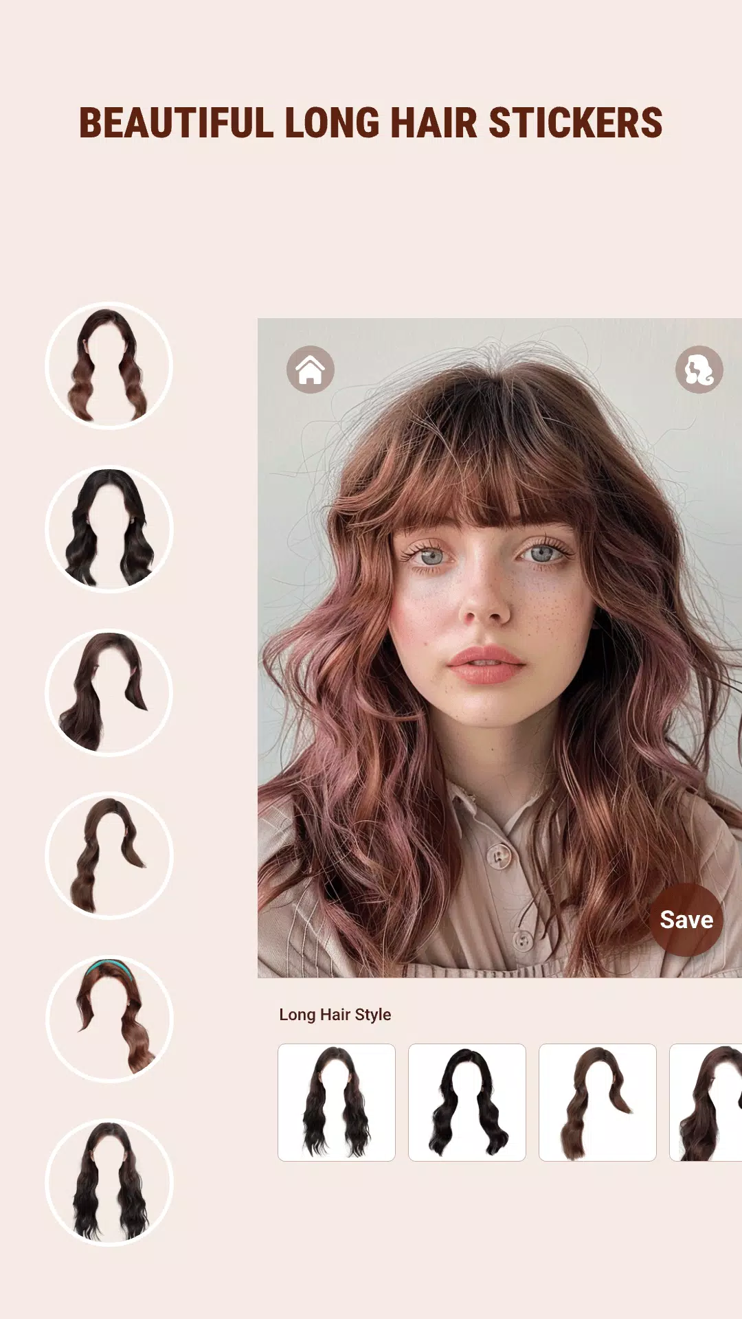 Sweety Long Hairstyle Screenshot1