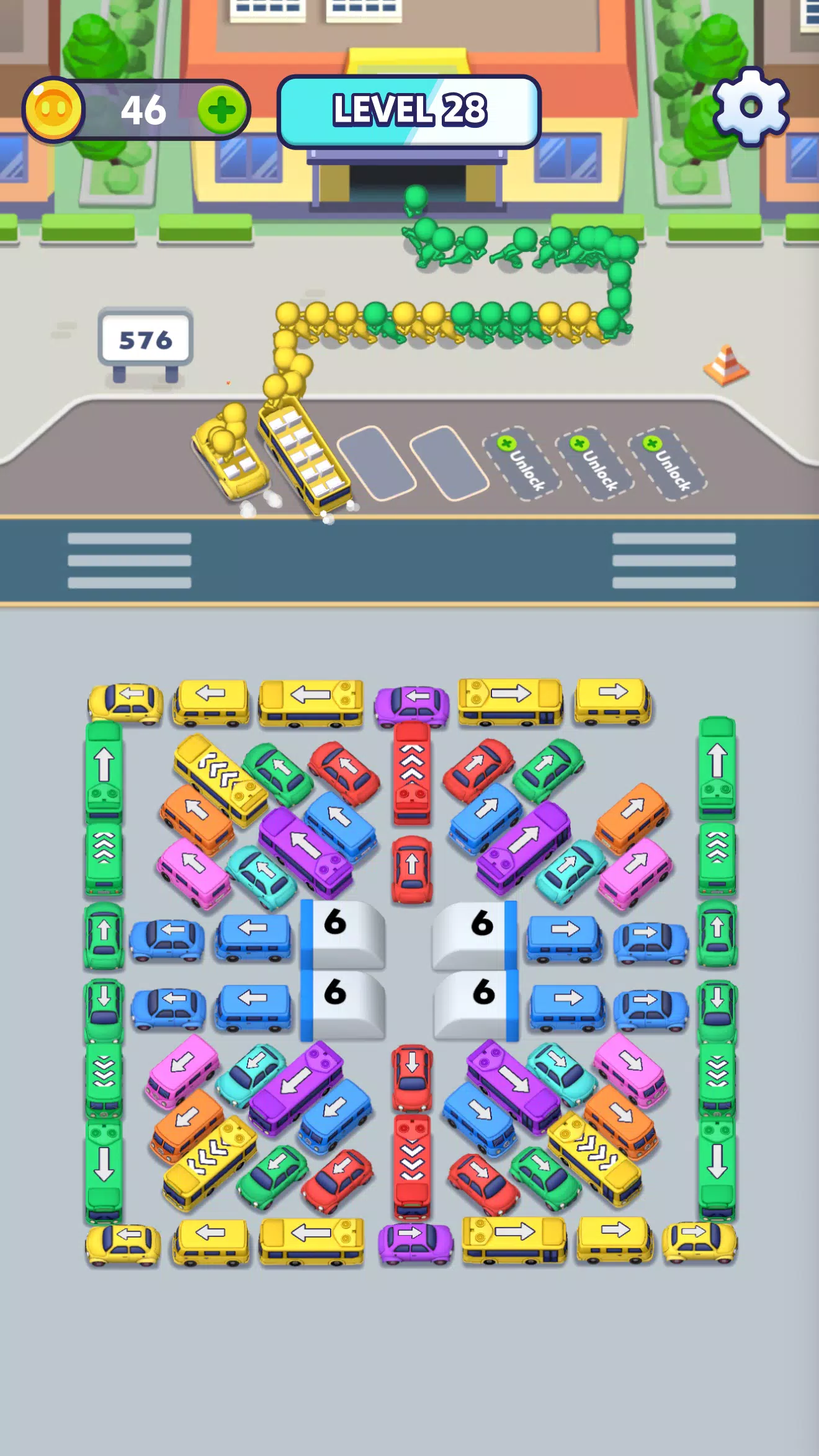 Crazy Bus Jam Screenshot1