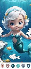 Fairytale Color by number game Screenshot5