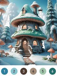 Fairytale Color by number game Screenshot13