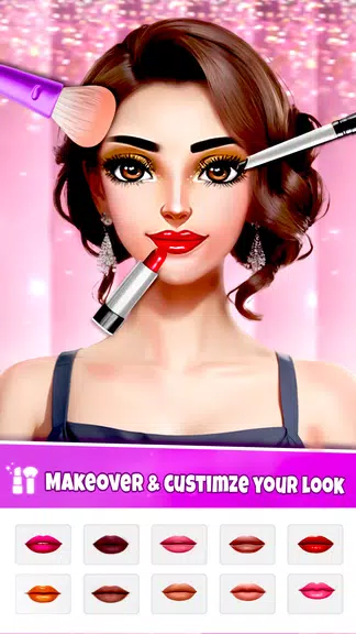 Fashion Dress Up, Makeup Game Screenshot1