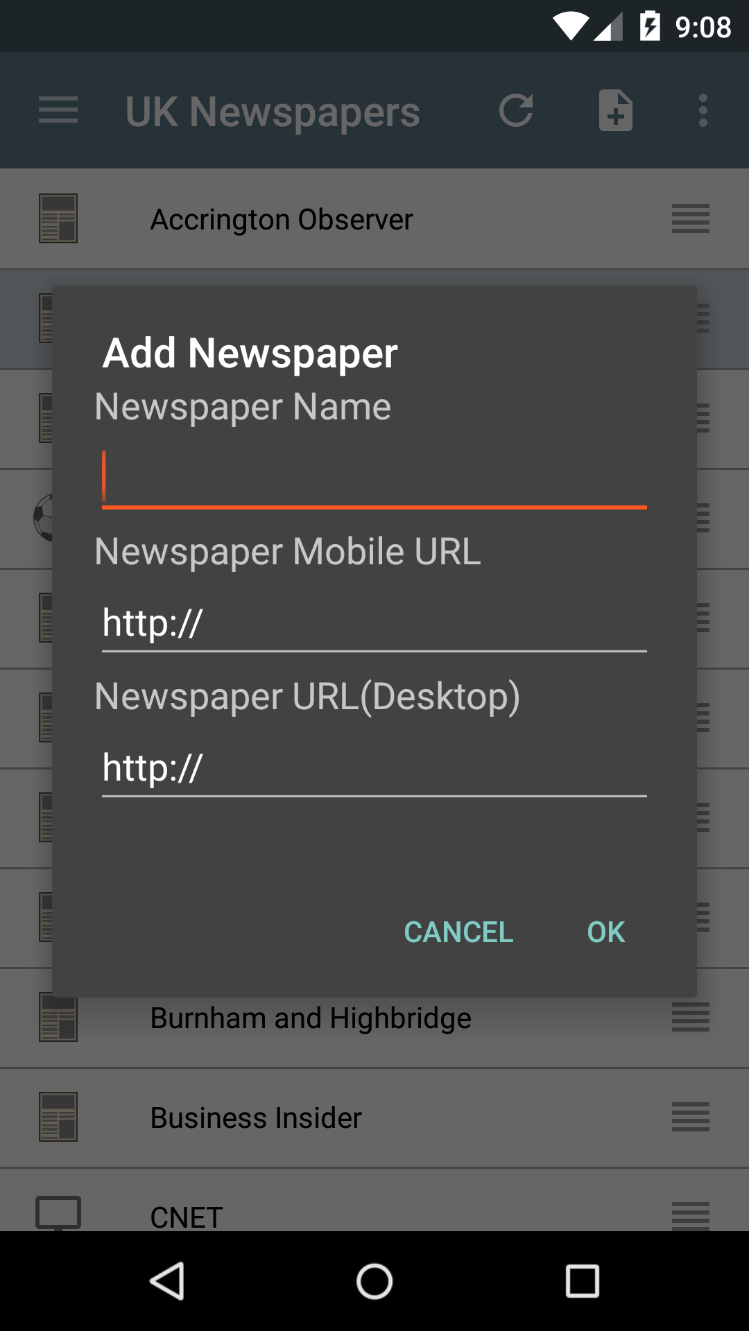 UK Newspapers Screenshot6