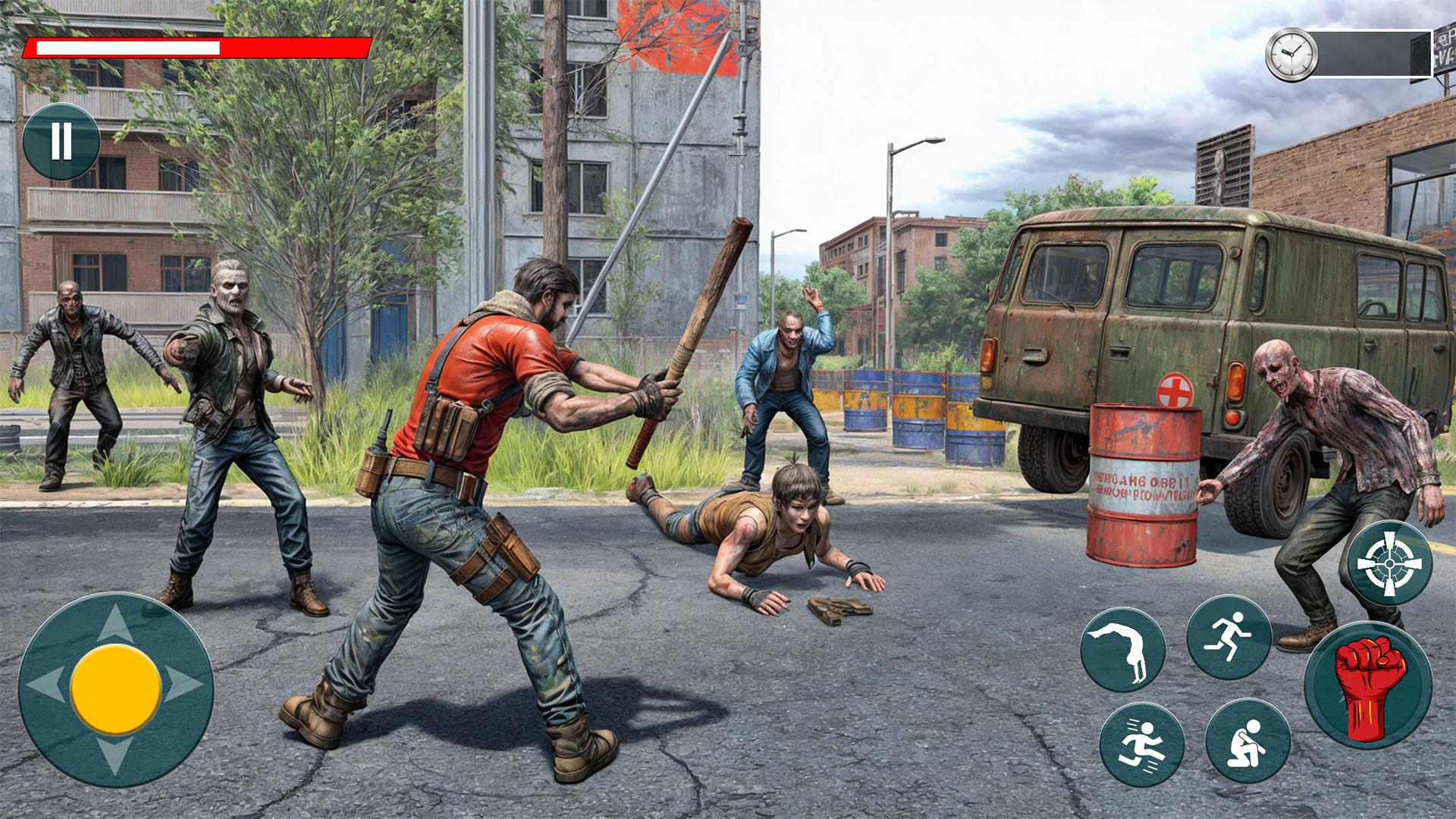 Zombie War Survival Games 3D Screenshot1