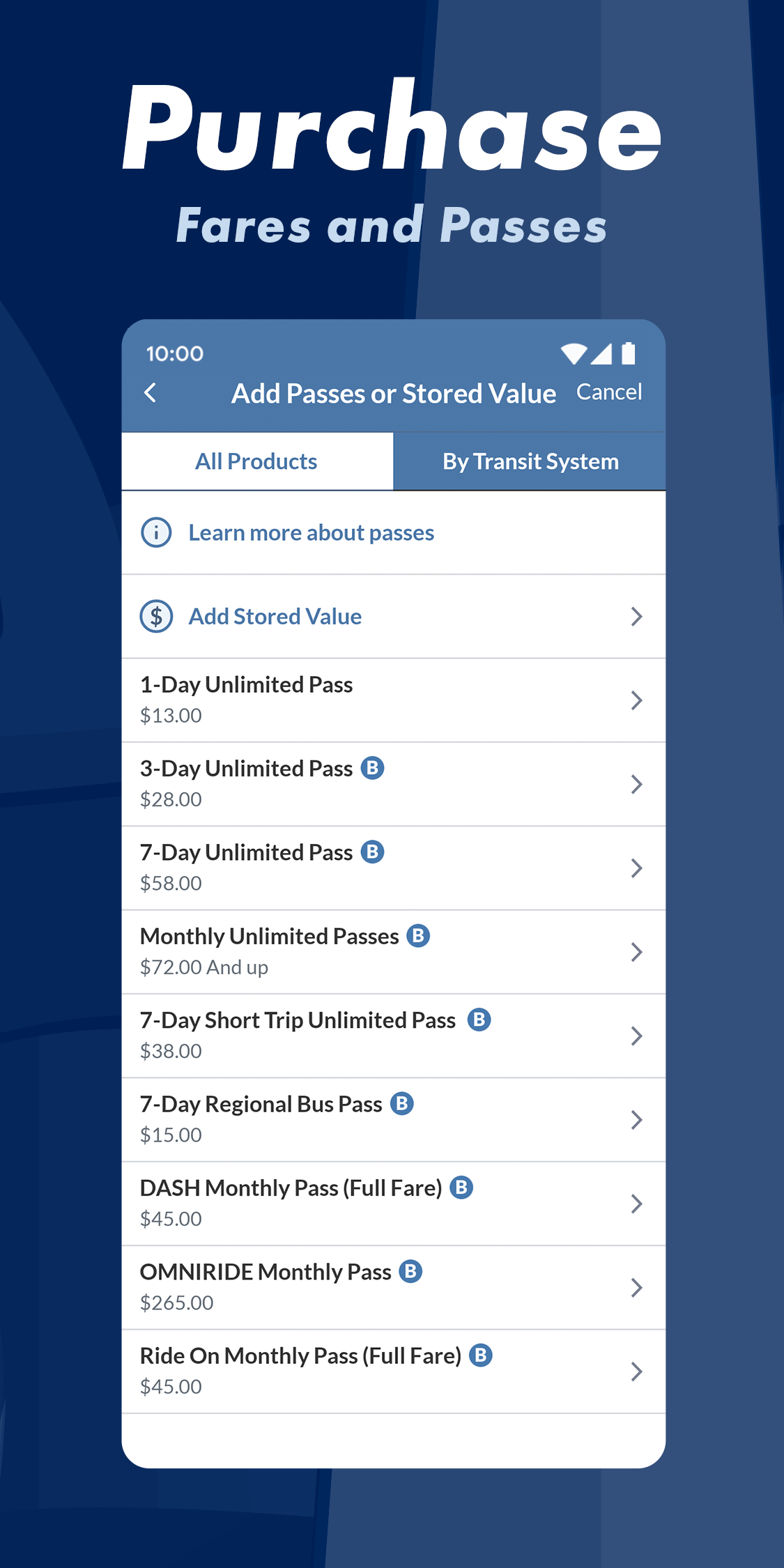 SmarTrip Screenshot4