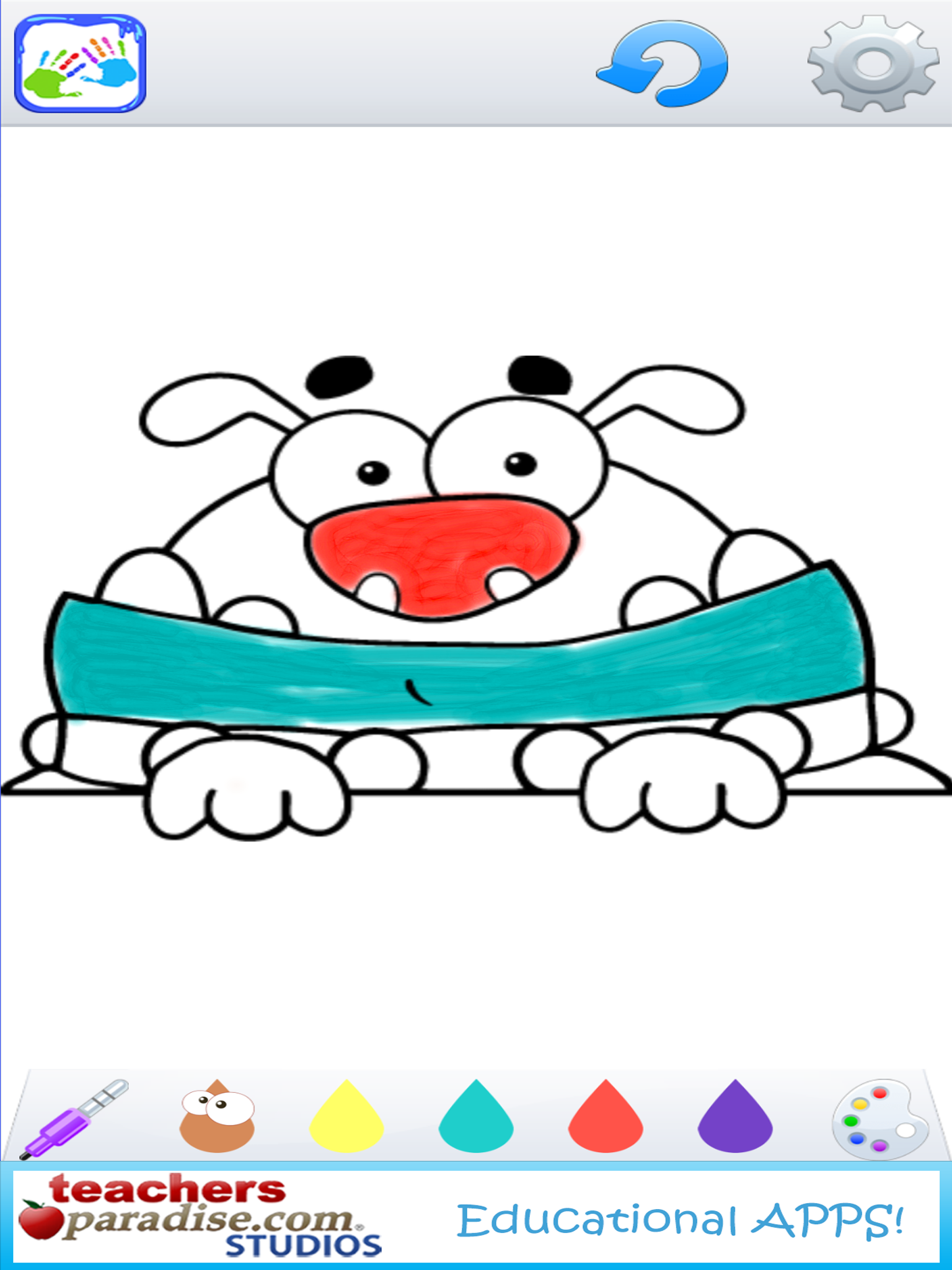 Kids Finger Painting Coloring Screenshot15