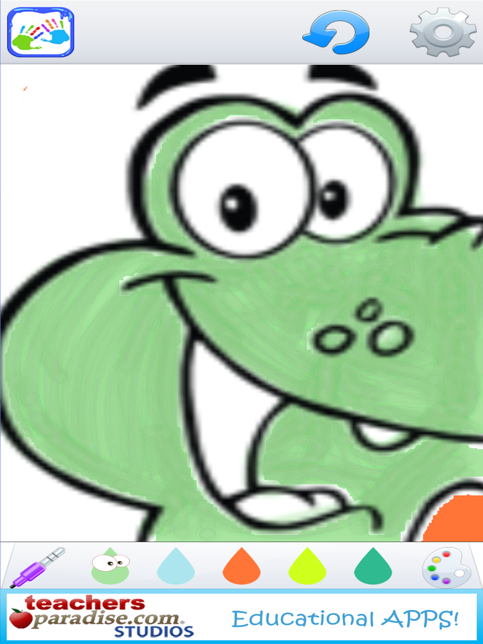 Kids Finger Painting Coloring Screenshot17