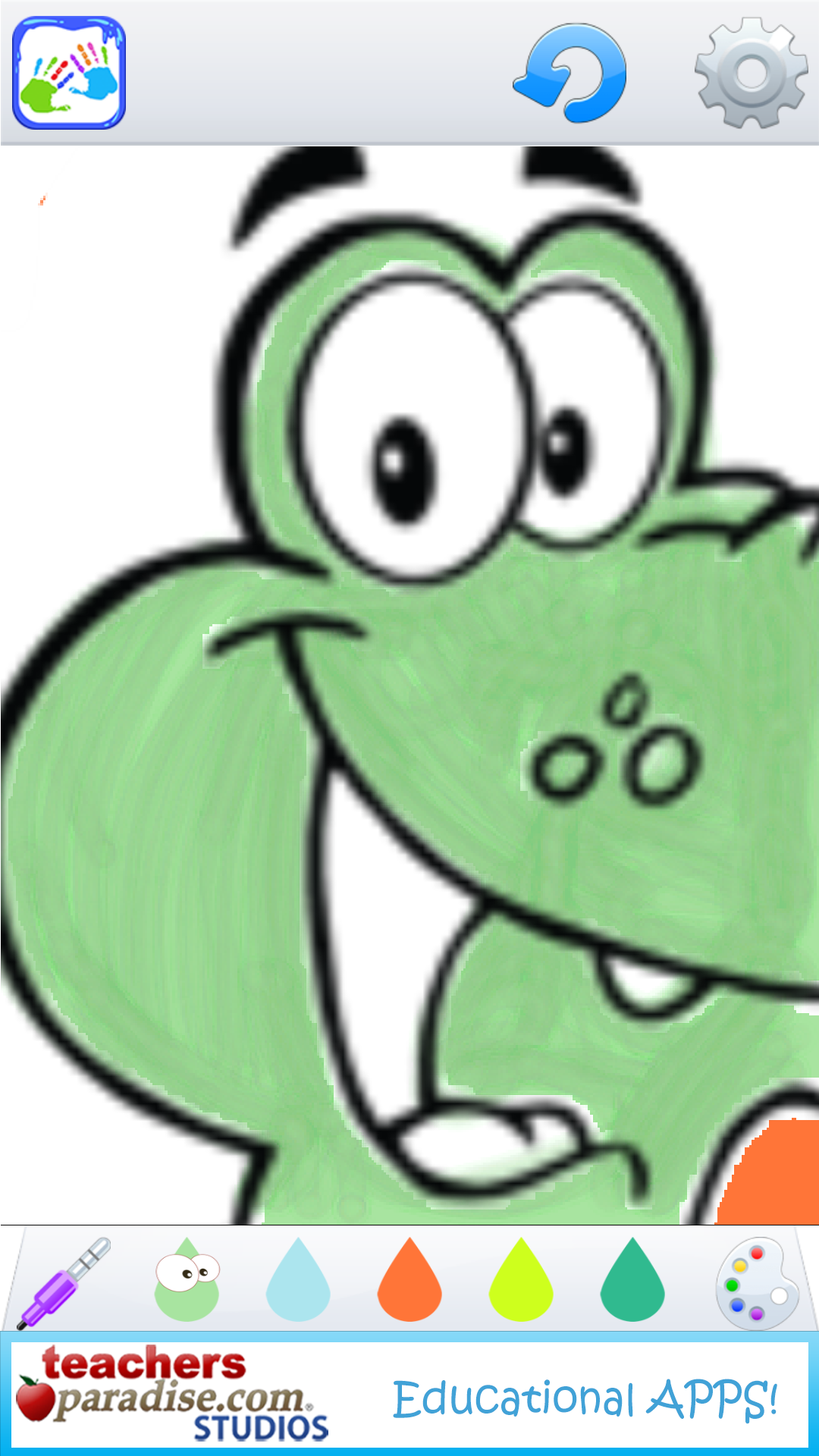 Kids Finger Painting Coloring Screenshot4