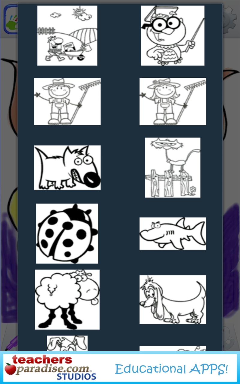 Kids Finger Painting Coloring Screenshot11