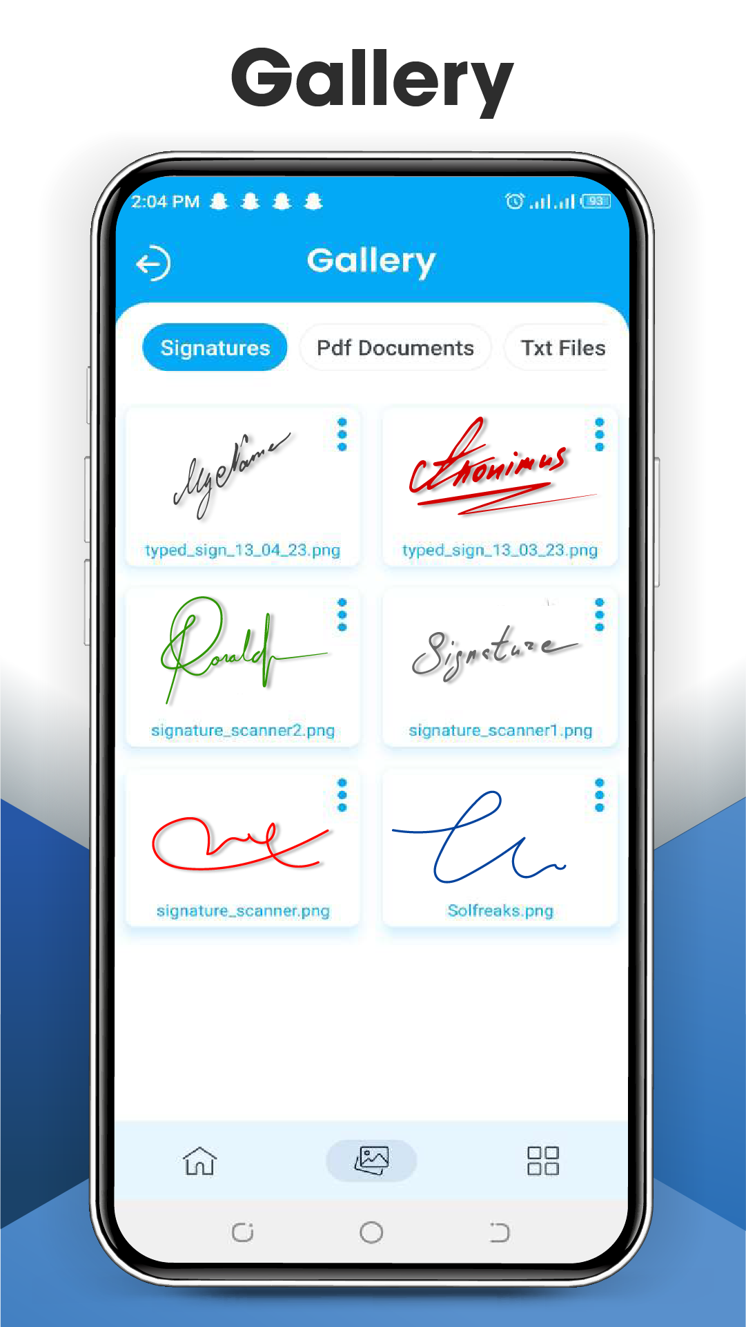 Signature Scanner,Digital Sign Screenshot8