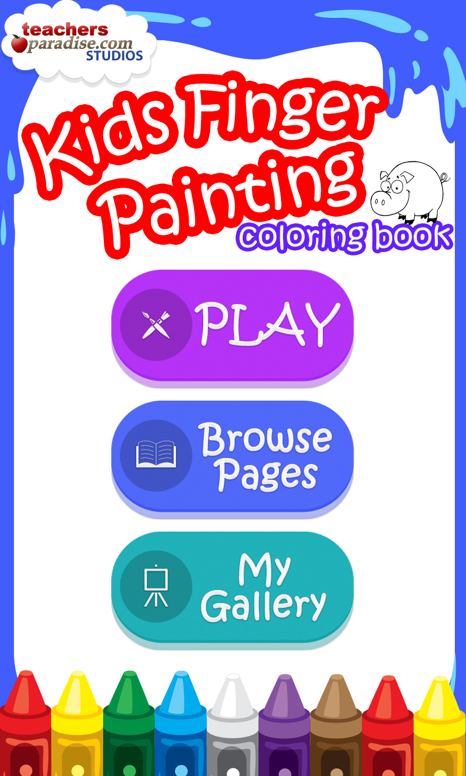 Kids Finger Painting Coloring Screenshot9