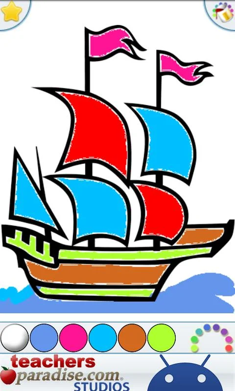 Kids Finger Painting Coloring Screenshot3