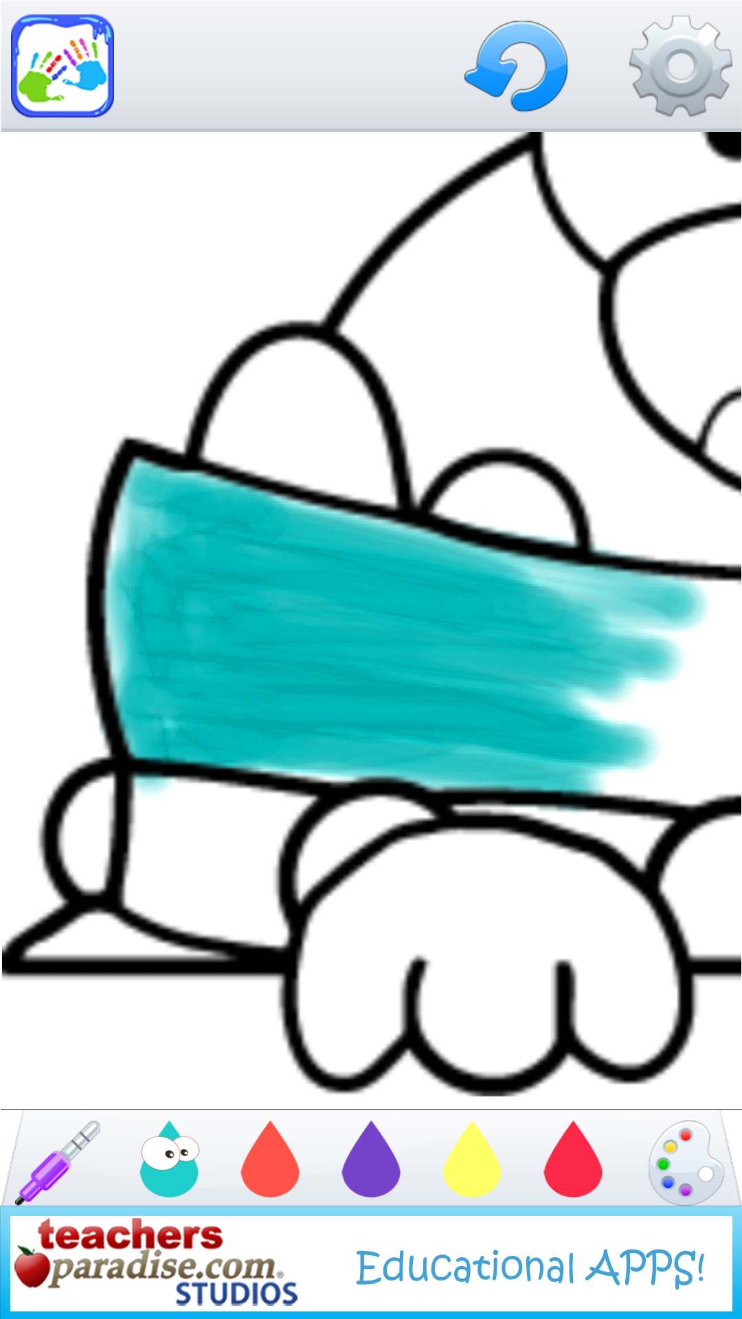 Kids Finger Painting Coloring Screenshot8