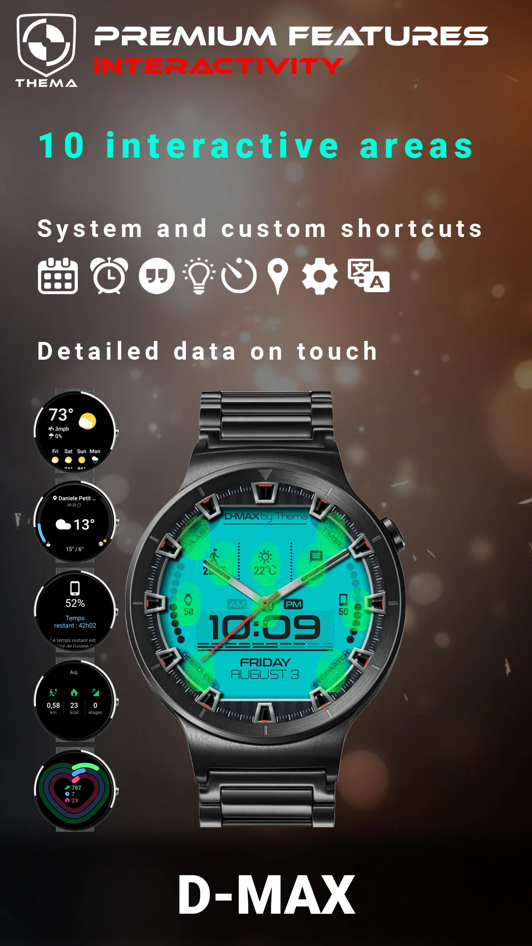 D-Max Watch Face Screenshot3