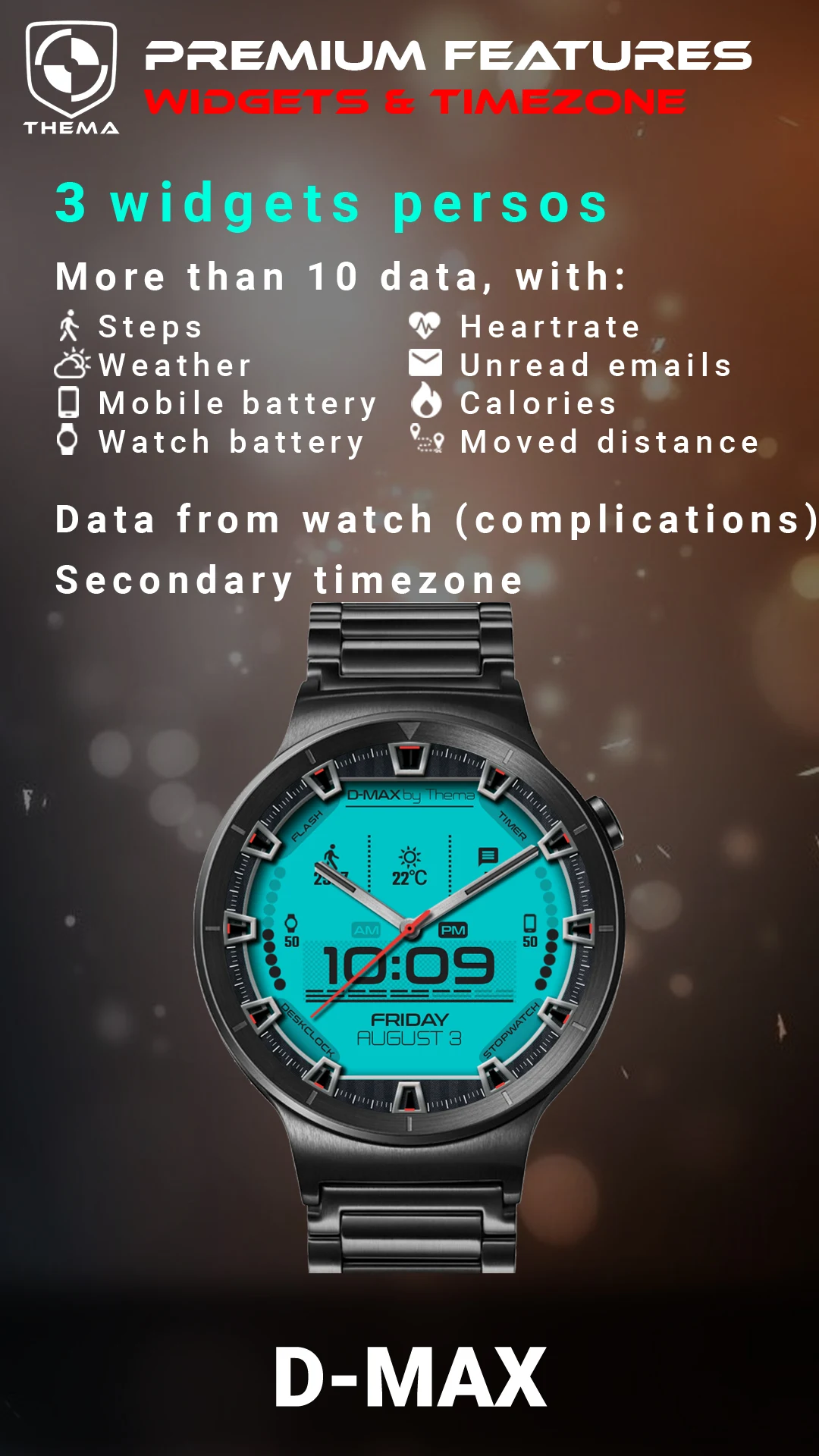 D-Max Watch Face Screenshot4
