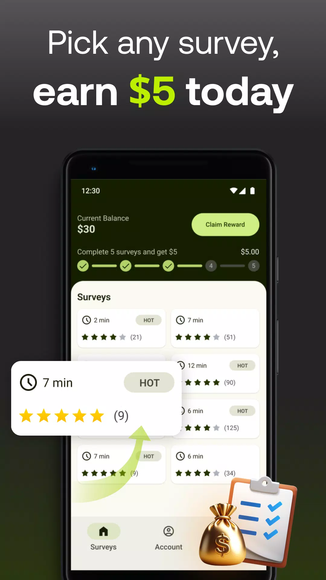 Five Surveys Screenshot5
