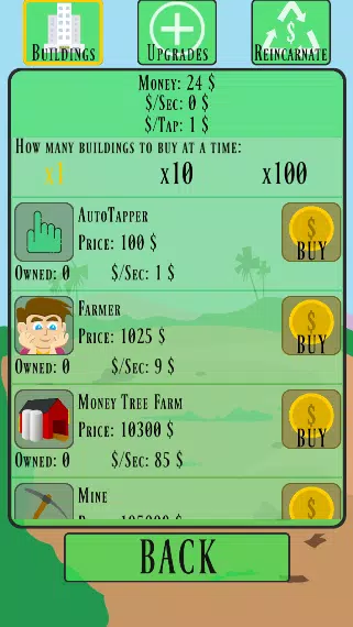 Money Tree Idle Clicker Screenshot1