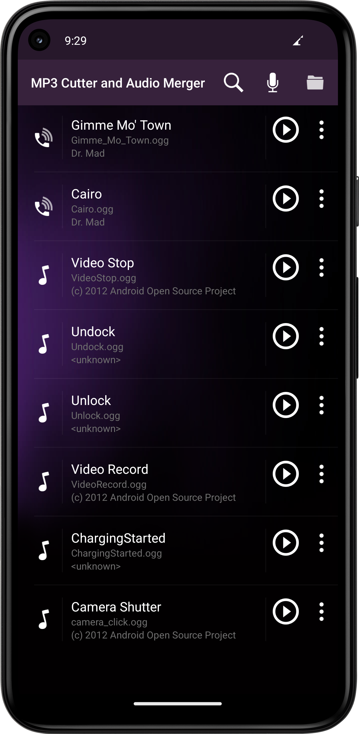 MP3 Cutter and Audio Merger Screenshot2