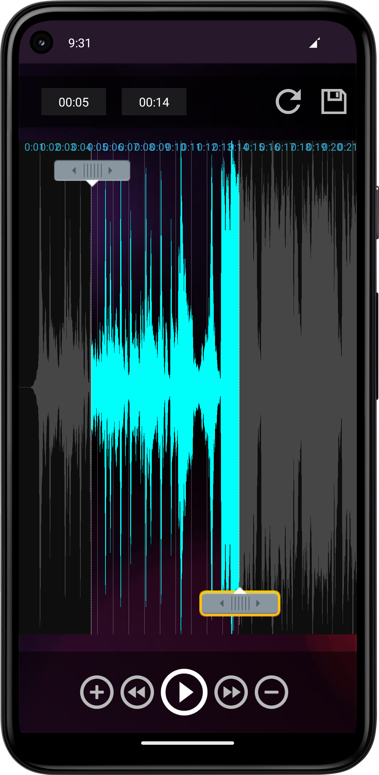 MP3 Cutter and Audio Merger Screenshot3