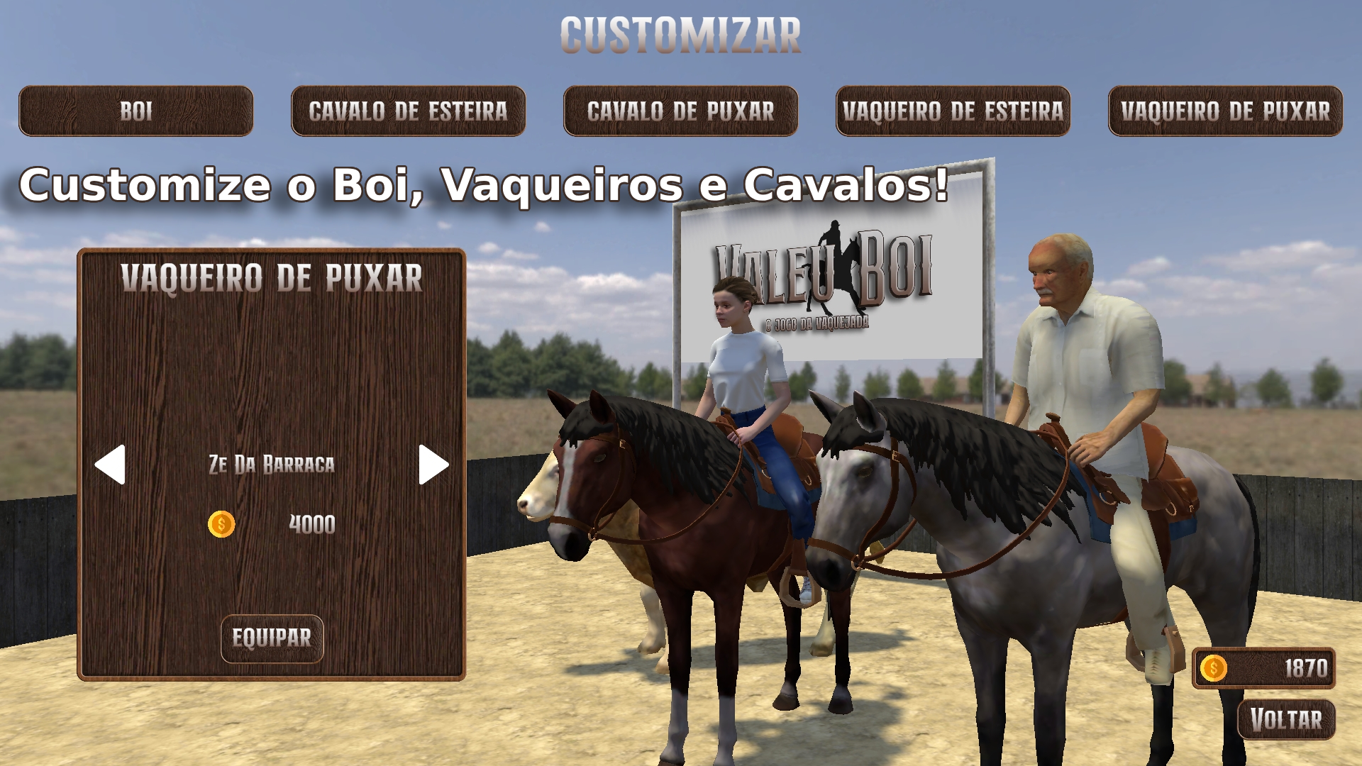 Valeu Boi: O Jogo da Vaquejada Screenshot6