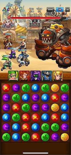 Stone Breaker: Match-3 RPG Screenshot5