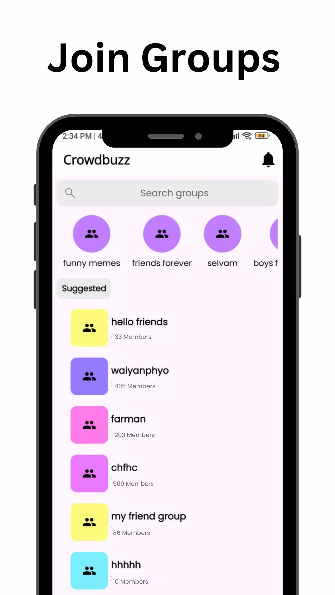 Crowdbuzz- anonymous & privacy Screenshot5