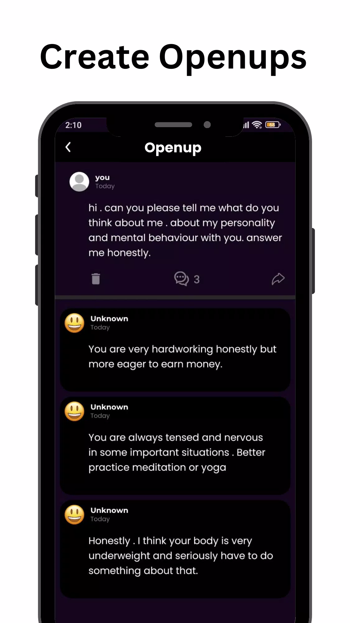 Crowdbuzz- anonymous & privacy Screenshot6