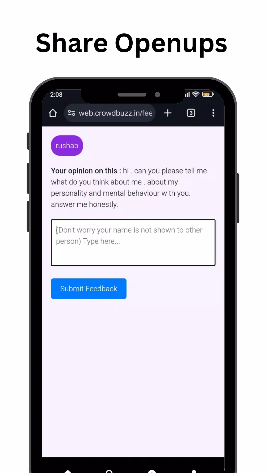 Crowdbuzz- anonymous & privacy Screenshot7