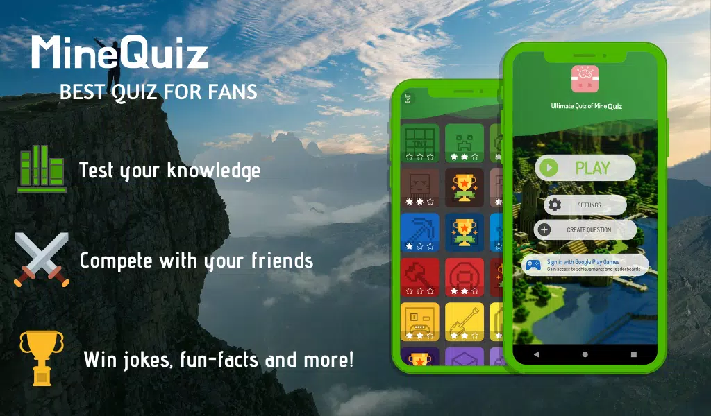 MineQuiz: Fun for Crafters Screenshot1