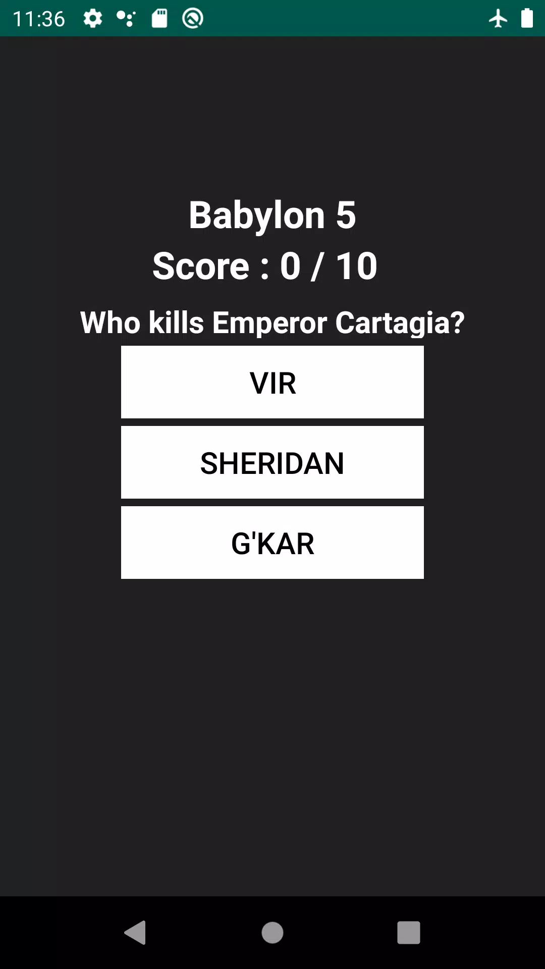 Television Trivia Screenshot6