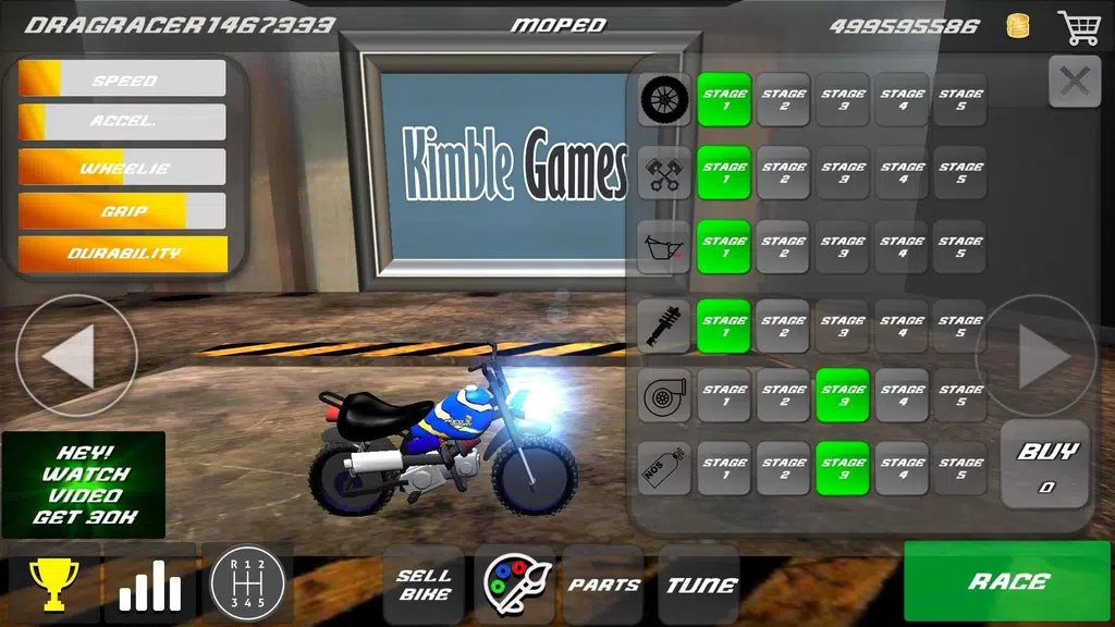 Drag bikes - Motorbike racing Screenshot2